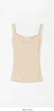 Hemt Tension Color Ribbed Sleeveless