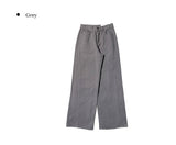 Noen Side Cut Wide Cotton Pants