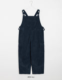 Hendymo corduroy balloon suspender pants
