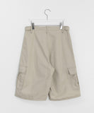 Heba Parachute Cargo Bermuda Pants