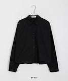 Yonin Crop Cotton Shirt