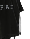 Chiffon Shirring T-Shirts