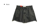 Abyss Washing Denim Mini Skirt