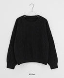 Higel Color Cable Round Knit