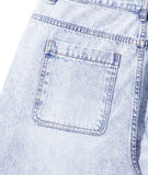 Bulky Wide Denim Pants