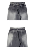 Empo Cut Washing Balloon Wide Pants