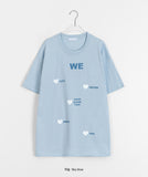 Tuenpi Printing Over Short Sleeve Tee