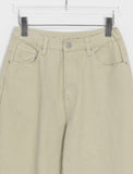 Himiro Basic Cotton Wide Pants