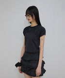 Kaya Shirred T-Shirt