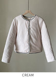 Seo Quilting Color Matching Lightweight Padding Jacket