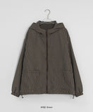 Groua Check Over Hood Windbreaker