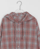 Heteki Over Check Hood Shirt