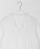 Yonko Lace Frill Short Sleeve Blouse