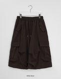 Hiruki Banding Bermuda Cargo Pants