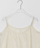 Trel Flower Lace Sleeveless Blouse