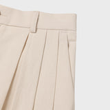Ablik three tuck linen slacks