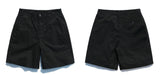 TWO LINE CHINO SHORT PANTS