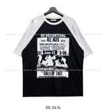 Age Raglan overfit short sleeve t-shirt