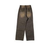 Hako Sand Washing Pintuck Wide Pants