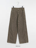Etoni Corduroy Wide Pants