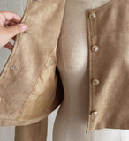 Jenny Suede Crop Jacket