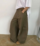 CURVED BARREL CARGO PANTS