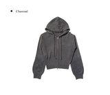 Fabi Two-Way Knit Hood Zip-Up Cardigan
