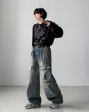 Ambition Rivet Cargo Denim