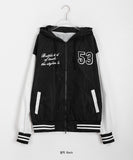 Hayats Color Matching Over Hood Zip-Up