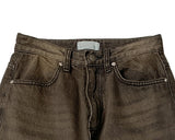 Hako Sand Washing Pintuck Wide Pants