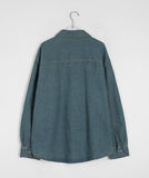 Akimo Pocket Vintage Denim Shirt