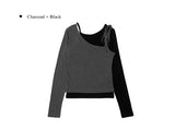 Warms Color Matching Layered T-Shirt Set