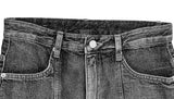 Rolling Cargo Denim Wide Pants