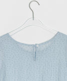 Himao Flower Tiered Layered Sleeveless Blouse