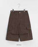 Heba Parachute Cargo Bermuda Pants