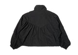 Hidden Shirring Windbreaker String Jacket