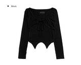 Blem Ribbon Strap Cutting T-Shirt