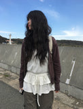 Accu Patch Raglan 2-Way Hood Zip Up