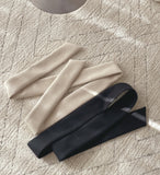 Abode No Collar Puff Flare Long Coat