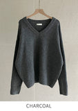 Jerib V-neck Loose Fit Knit