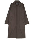 Hoodie Balmacaan Long Coat