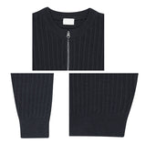 Allain Two-Way Knit Zip-Up