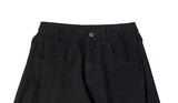 Glen Side Snap Wide Cotton Pants