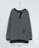 Hamii Pocket Stripe Hoodie