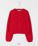 Hakuna round crop cashmere cardigan