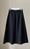 Renea Satin Flare Skirt
