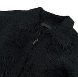MOHAIR POCKET ZIP-UP