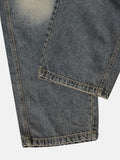Akiji cut wide denim pants