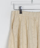 Enniki Flower Banding Frill Midi Skirt