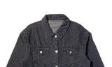 Wed Denim Crop Damage Jacket